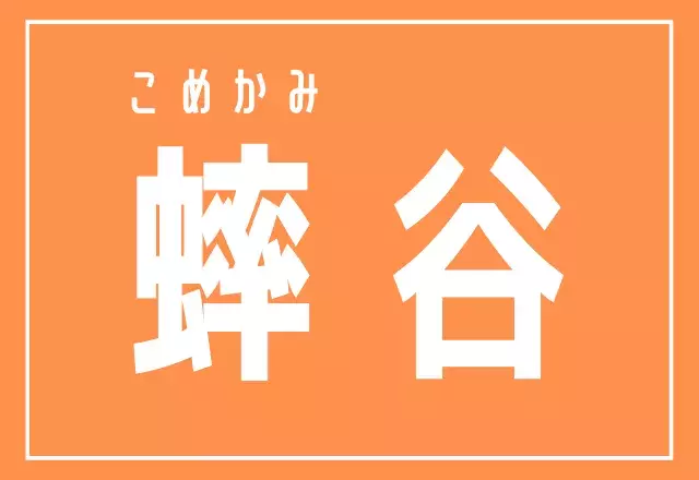 蟀谷 コレはムズイ 耳の近くにあるアノ部分の事です ローリエプレス