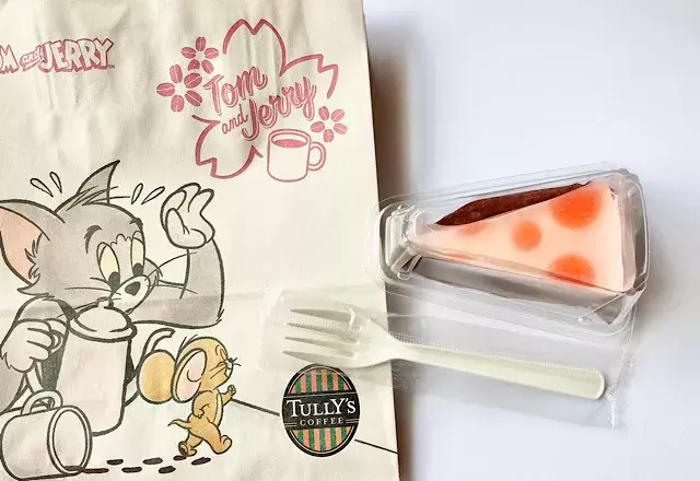 アニメに出てくるチーズみたい 紙袋だけでも欲しい タリーズの新作 トムとジェリーコラボ フードレポ ローリエプレス