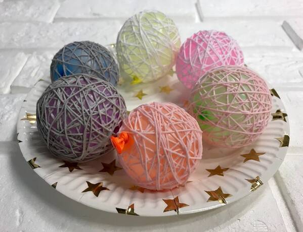 ハンドメイド キラキラ 話題のコットンボールライトを100均アイテムで手作りしたみた ローリエプレス