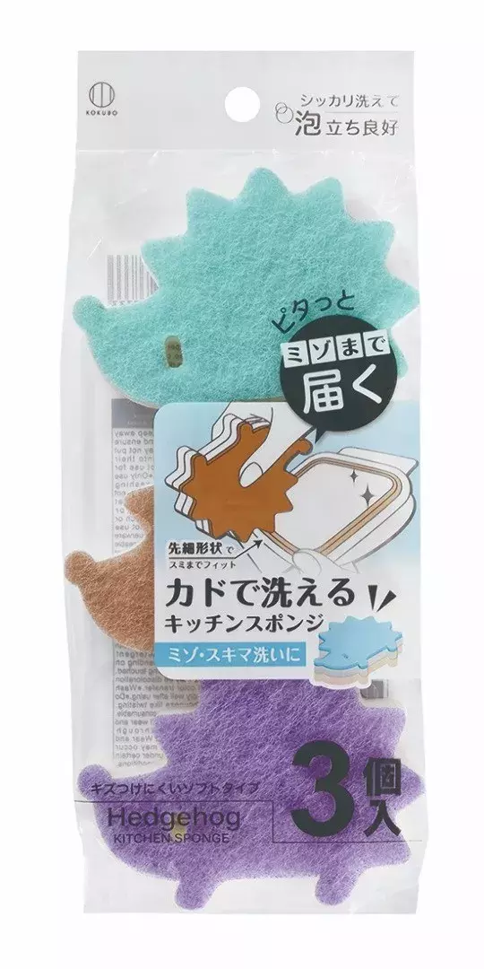 かわいすぎる機能的なメラミンスポンジが新発売♡キッチンスポンジまで