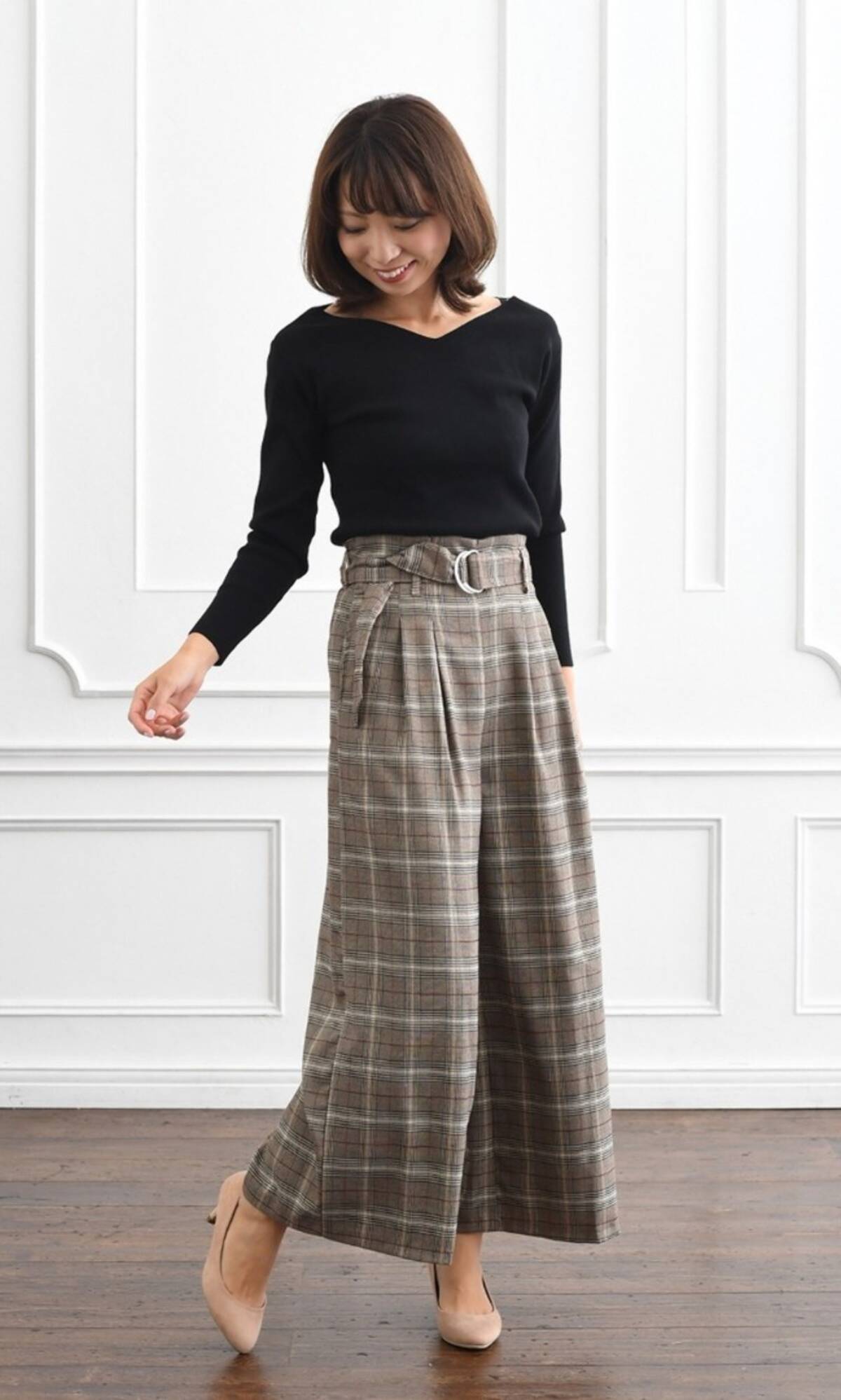 体型の悩み別ワイドパンツの選び方 くびれがない ヒップが大きい 編 ローリエプレス