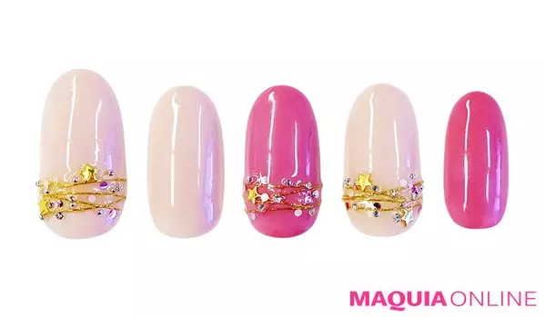 星屑みたいなきらめきが ロマンティックな クリスタルピクシー ネイル ローリエプレス