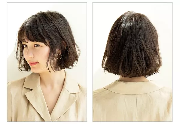 ダークカラーでも重く見えない 大人にちょうどいい上品カジュアルボブ ローリエプレス