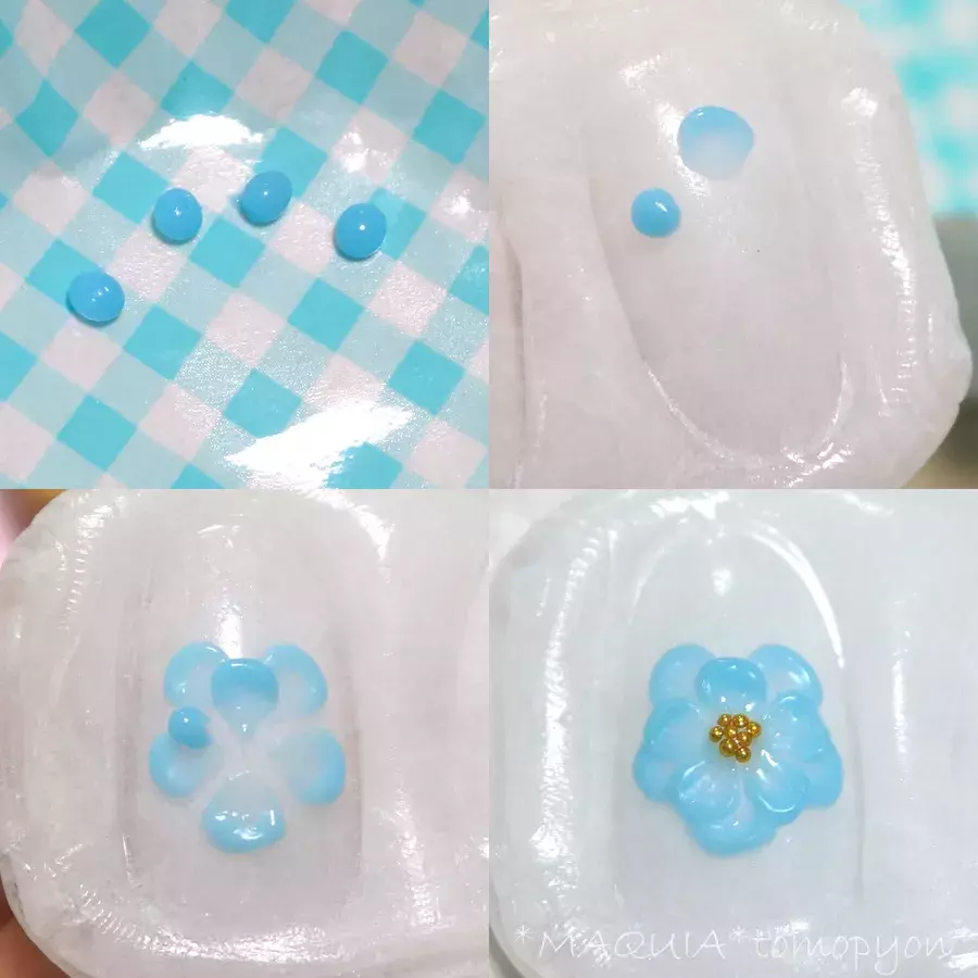 セルフネイル おゆまると3dジェルでネイルパーツを自作 利き手にも簡単に立体ネイルアート ローリエプレス