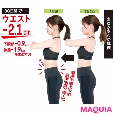 30日間でウエストも体重もマイナスに 話題沸騰のやせ筋トレを実践 ローリエプレス