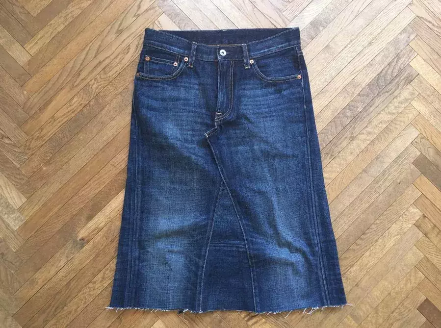 かんたんハンドメイド Lesson3 リメイクデニムスカートの作り方 ローリエプレス かんたんハンドメイド Lesson3 リメイクデニムスカートの作り方 ローリエプレス