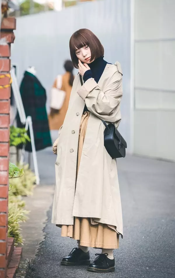 冬も ベージュ が間違いない 意外な抜け感のつくり方 ローリエプレス