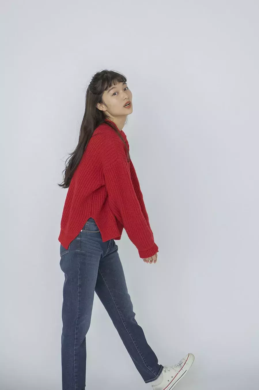 美脚シルエット 無印良品 のストレートデニムを知ってる ローリエプレス