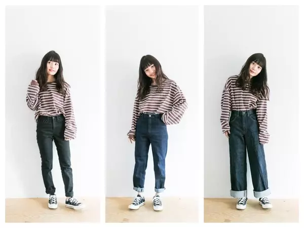 小さいさんでもバランス良く見えるパンツの太さは スタイルアップ術 ローリエプレス