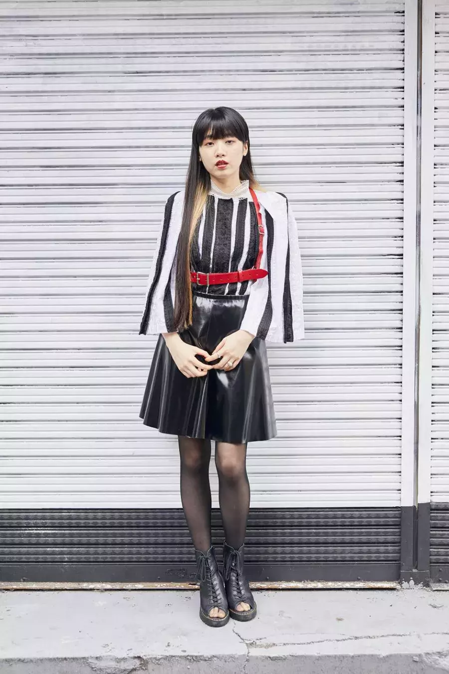 街トレンド速報 オシャレ感度max ハーネスベルトでつくる格上げコーデ ローリエプレス