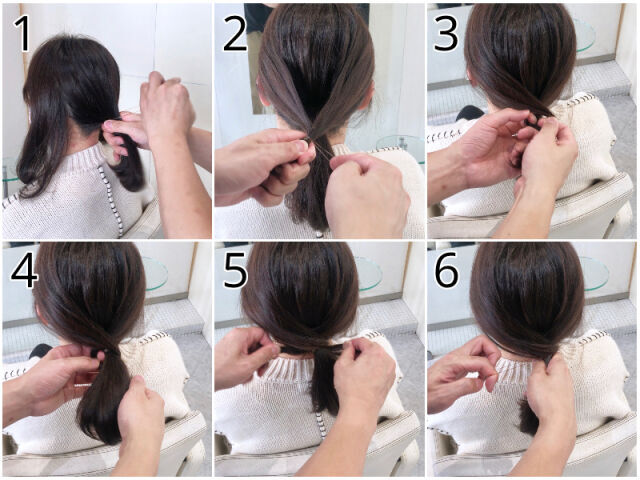 ミディアムヘアさんすぐやってみて♡5分でできちゃう！簡単垢抜けヘアアレンジ3選の3枚目の画像