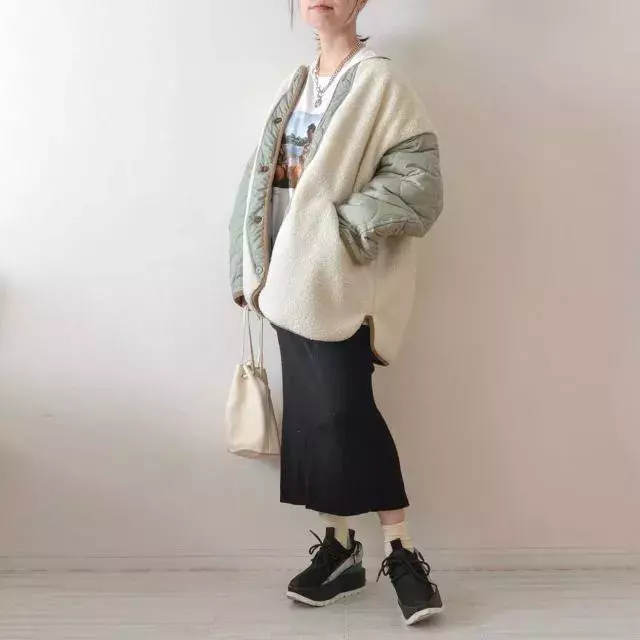 ふわもこであったかい 冬の ボアブルゾン はこう着ると可愛い マネしたいお手本コーデ7つ ローリエプレス