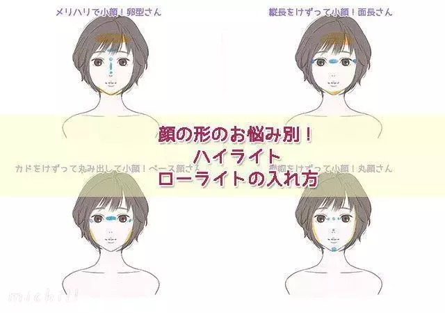 保存版 顔の形のお悩み別 ハイライト シェーディングの正しい入れ方 ローリエプレス 保存版 顔の形のお悩み別 ハイライト シェーディングの正しい入れ方 ローリエプレス