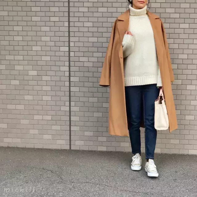 みんな持ってる 可愛いすぎるguメンズタートルネックで周りと差がつくシンプルコーデ ローリエプレス