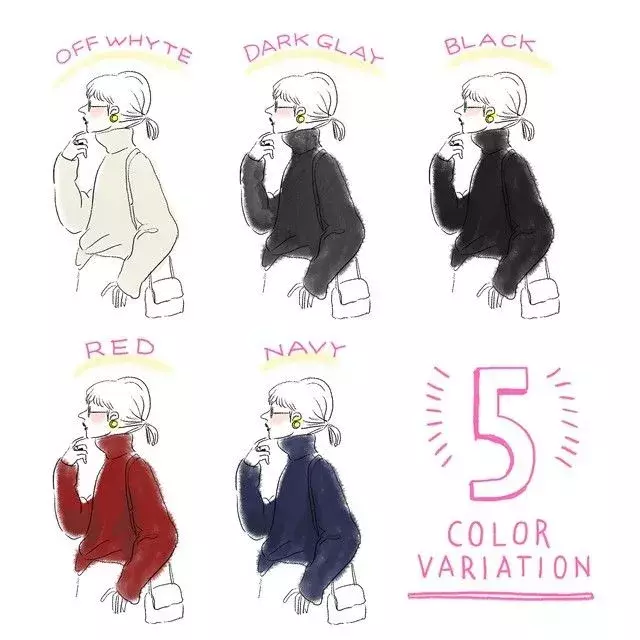 メンズなのにキレイめにまとまる神アイテム Guローゲージタートルネックセーター ローリエプレス