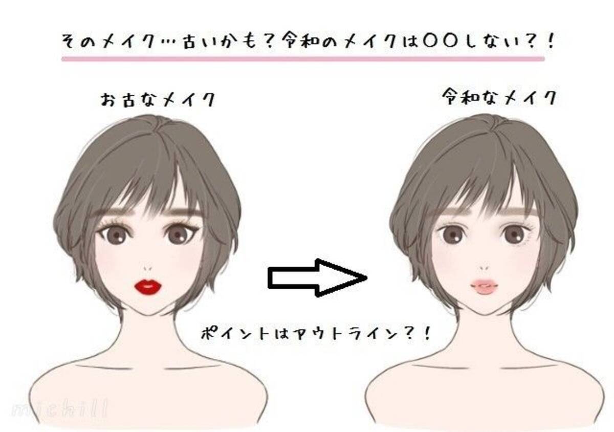 そのメイク古くない 令和の最新トレンドメイクはアレをしないのがポイント ローリエプレス