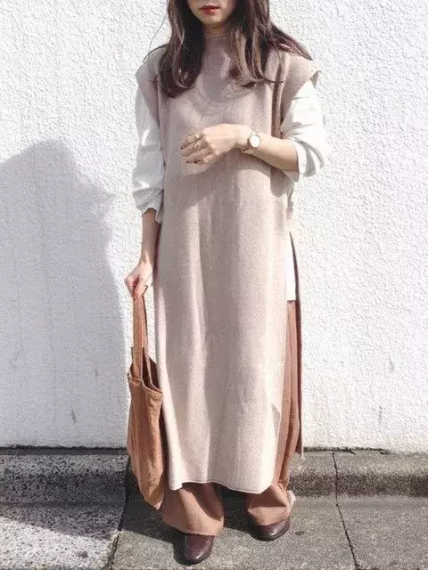 おしゃれさん大注目 可愛すぎるニットベストおすすめの着こなしはこれ ローリエプレス