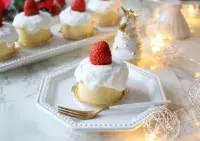 お菓子作り初心者でも簡単にできる パウンド型でつくるクリスマスのショートケーキ ローリエプレス