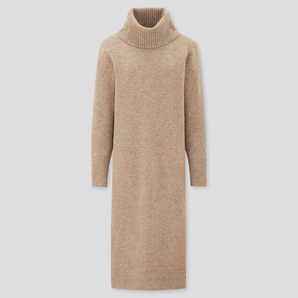 ユニクロ 秋冬は名品揃い 美シルエット 超高見えな ニットワンピース ローリエプレス