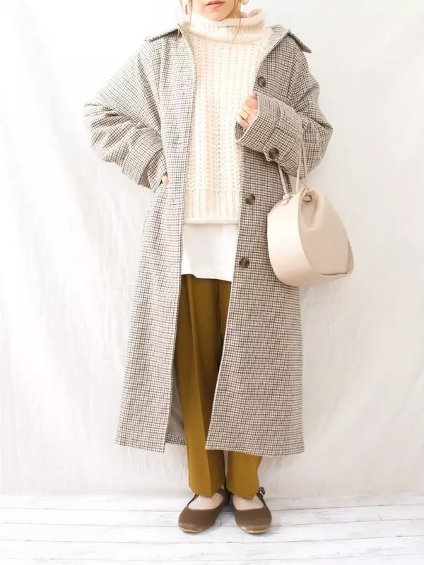 人気につき争奪戦を覚悟 しまむら 噂のチェック柄コートで最旬コーデ ローリエプレス