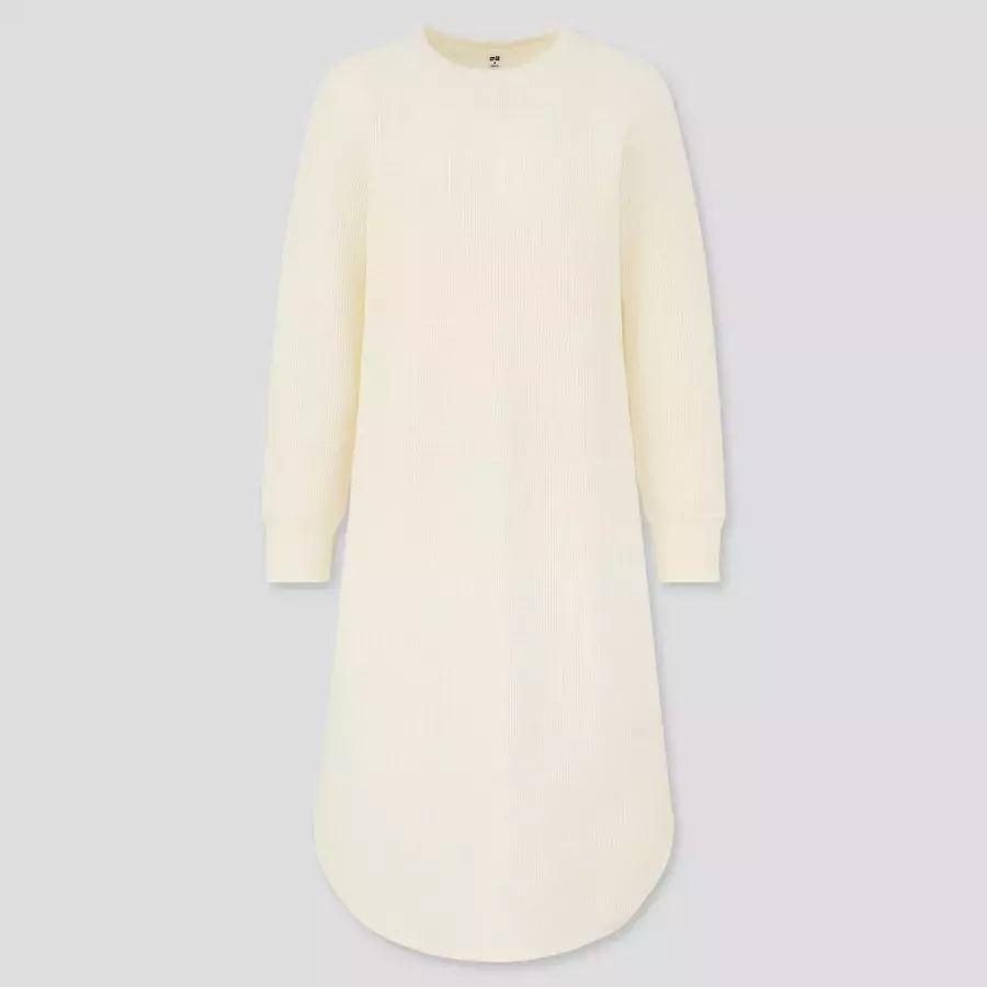 だれに会っても大丈夫 ユニクロ ワッフルワンピース を部屋着に見せない ローリエプレス