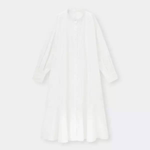 オンラインで即完売したgu 優秀ワンピース で冬 春コーデ ローリエプレス