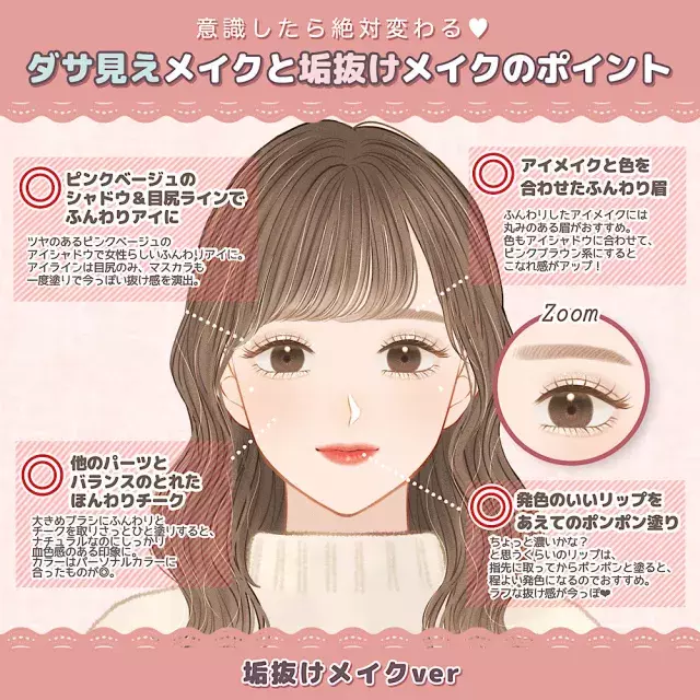 無意識にやってるかも ダサ見えメイクと垢抜けメイクの特徴を徹底解説 ローリエプレス 無意識にやってるかも ダサ見えメイクと垢抜けメイクの特徴を徹底解説 ローリエプレス