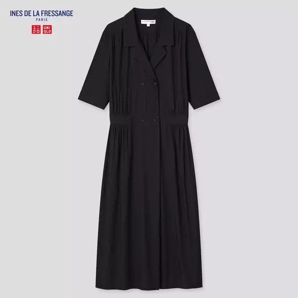 やっぱりユニクロが最強でした 万能 黒ワンピース の華奢見えがスゴすぎ ローリエプレス