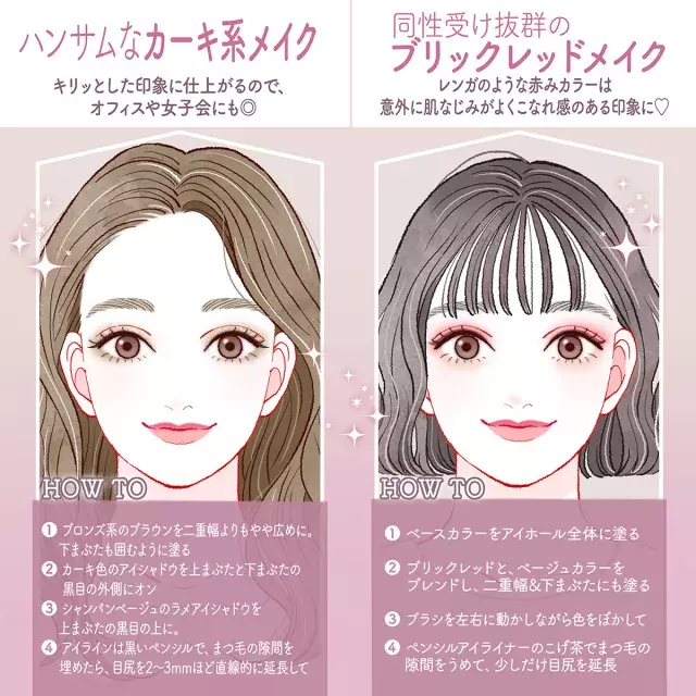 アイシャドウでこんなに違う なりたい顔に近づける トレンドメイクレッスン ローリエプレス