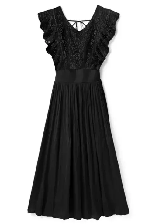 華奢見えバツグン Grl キレイめ黒ワンピース はマストバイ ローリエプレス