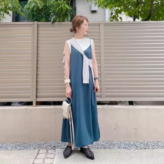 着回し力がスゴイ ユニクロ キャミワンピース で脱 マンネリコーデ ローリエプレス