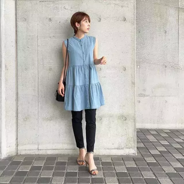 今旬 ワンピース パンツ をマスターしたい お洒落さんに学ぶ レイヤードコーデ特集 ローリエプレス