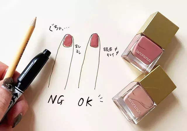 それ実はngかも ネイルのプロに聞きました 不器用さんでもキレイに仕上がるネイルの塗り方 ローリエプレス