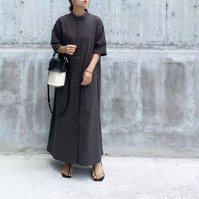 9月は シャツワンピース が正解 初秋にマネしたい おしゃれさんのコーデ6style ローリエプレス