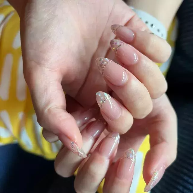 22夏 シェルフレンチネイル レシピあり ローリエプレス