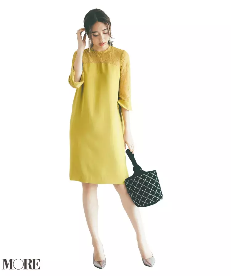 結婚式で素敵に 目を引く 人になりたいなら マスタードイエローのドレスにトライ ローリエプレス 結婚式で素敵に 目を引く 人になりたいなら マスタードイエローのドレスにトライ ローリエプレス