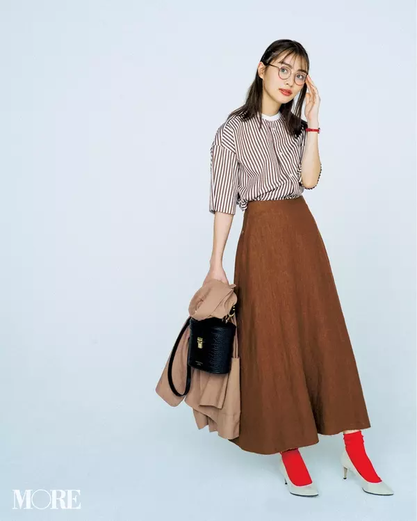 カジュアル服でもきちんと見える 赤 の差し色コーデ術 ローリエプレス