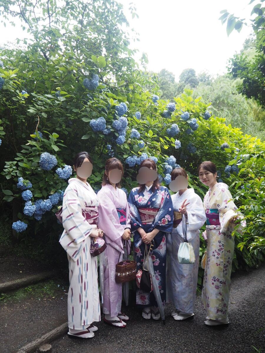 夏着物で鎌倉女子旅がとっても映え♡  紫陽花が見たいならいまが見頃♡の12枚目の画像