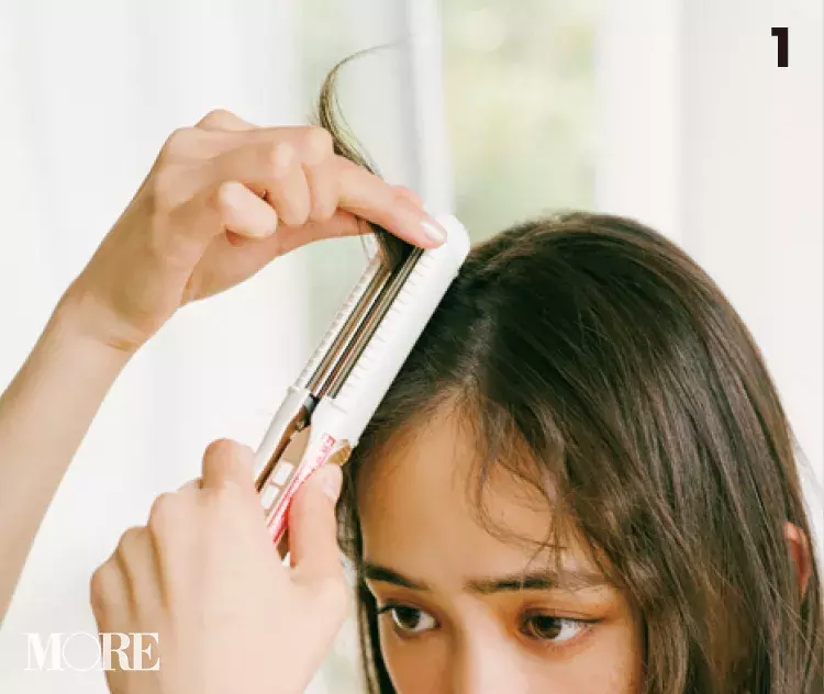 どんな長さでも似合う ヘアアイロンでできる 韓国っぽ前髪アレンジ ローリエプレス
