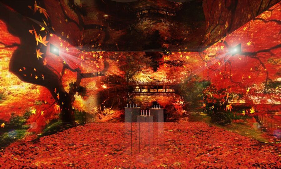 ポップアップストア「アルマーニビューティ KOYO」が神宮前に2日間限定オープン♪ 新感覚の紅葉と秋メイクを体験の4枚目の画像