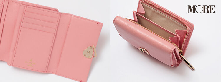 お財布で2020年の恋愛運もアップ!? ピンク＆ベリー色の大人可愛い二つ折り財布３選の3枚目の画像