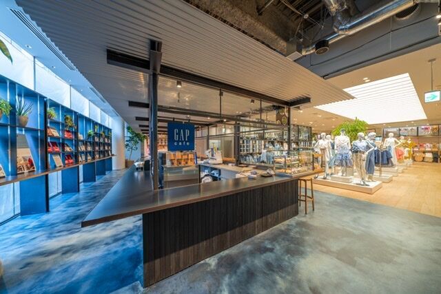 『Gap新宿フラッグス店』6／1（月）リニューアルオープン！ 世界初となる『Gap cafe』でコーヒーも楽しんで♬の1枚目の画像
