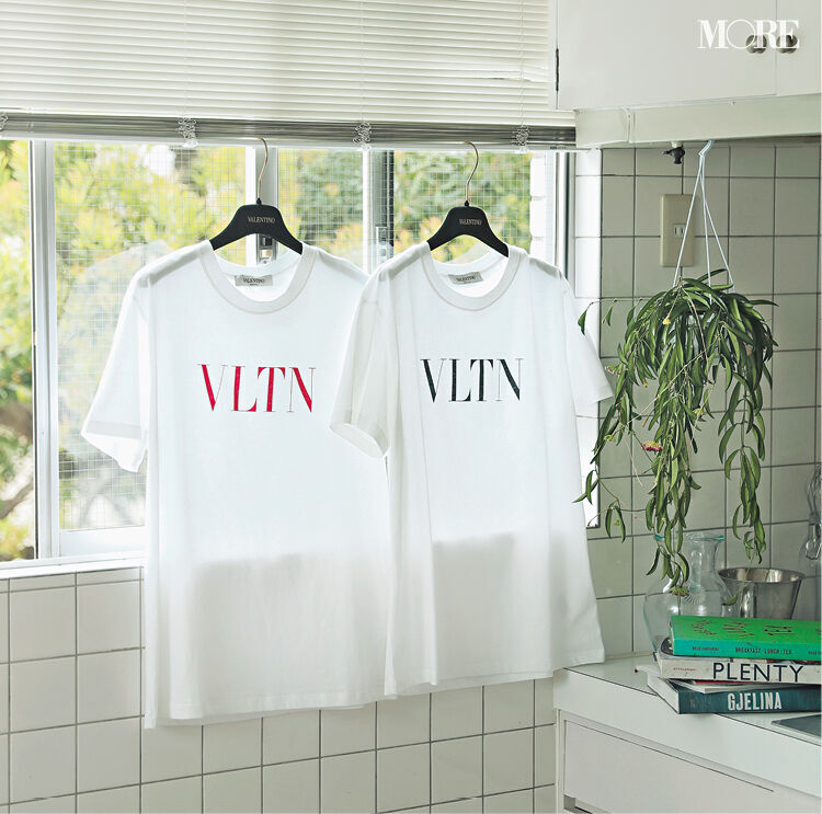『ヴァレンティノ』のロゴTで、“長く使いたくなるTシャツ”デビューしてみない？の2枚目の画像
