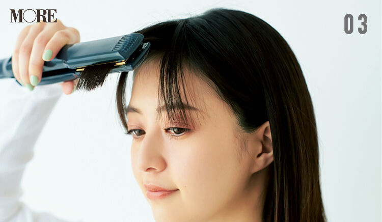 “前髪がうねる問題”サヨナラ！ 朝セットが長時間続くヘアスプレー！の6枚目の画像