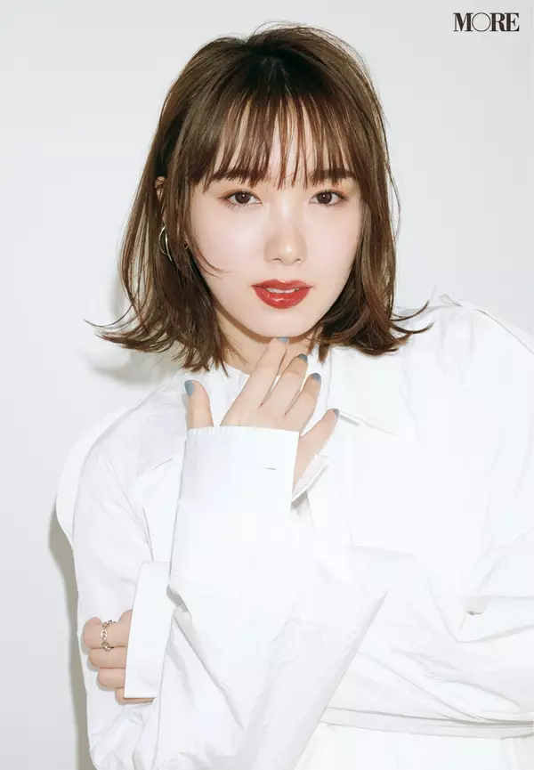 飯豊まりえの15 カットした最新ボブヘア 美髪を保つ極上ケア Moreモデルの最新ヘア ローリエプレス