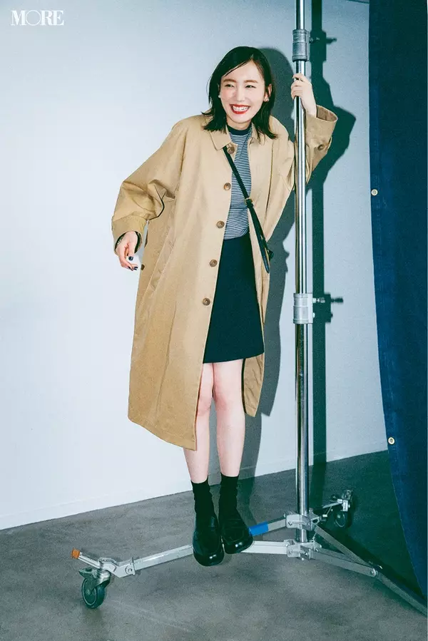 飯豊まりえ ボーダー フレンチシックはおまかせ 大人っぽい着こなしのコツは ローリエプレス