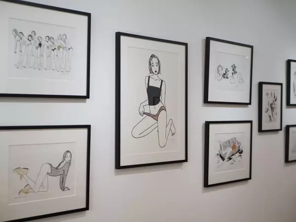 人気イラストレーター Itabamoeさん 初の個展にお邪魔してきました ローリエプレス