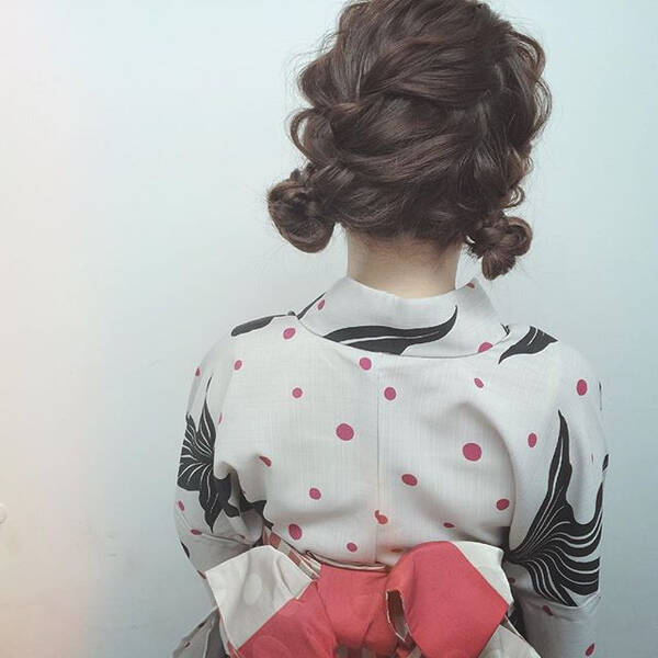 ママ必見 セルフでできる 夏祭りで子どもにしてあげたい浴衣ヘアアレンジ特集 ローリエプレス