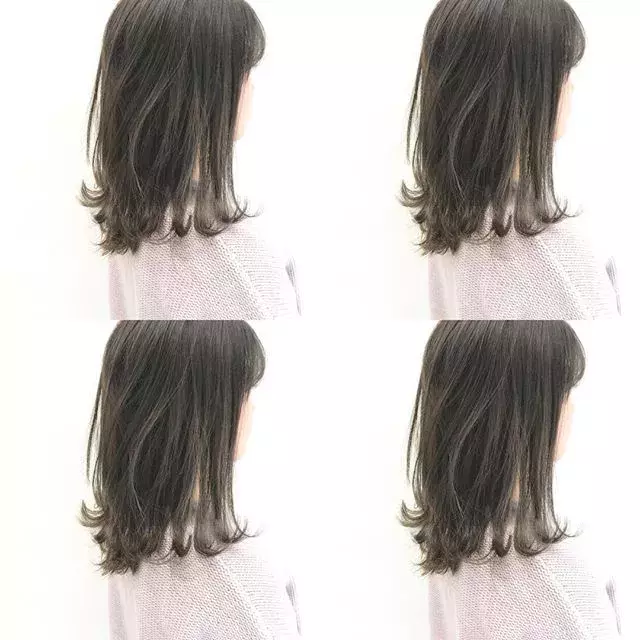 透明感のある暗髪ならグレージュ ナチュラルおしゃれなグレージュヘアカタログ ローリエプレス