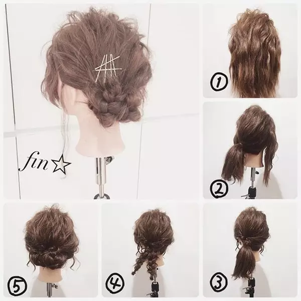 伸びかけヘアをオシャレにアレンジ 自分でできる簡単まとめ髪特集 ローリエプレス